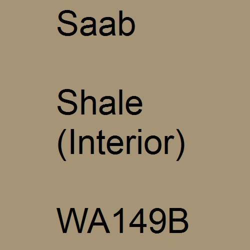 Saab, Shale (Interior), WA149B.